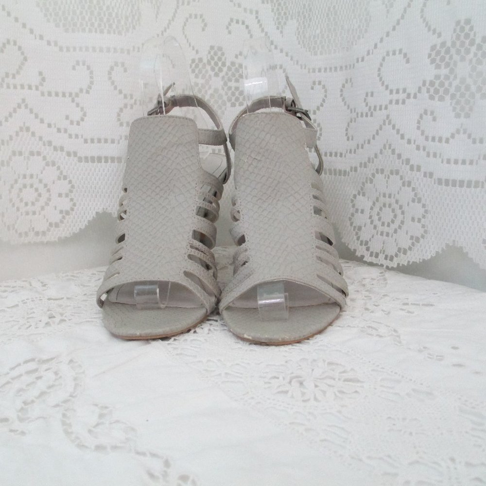 LC Lauren Conrad Open Toe Heels